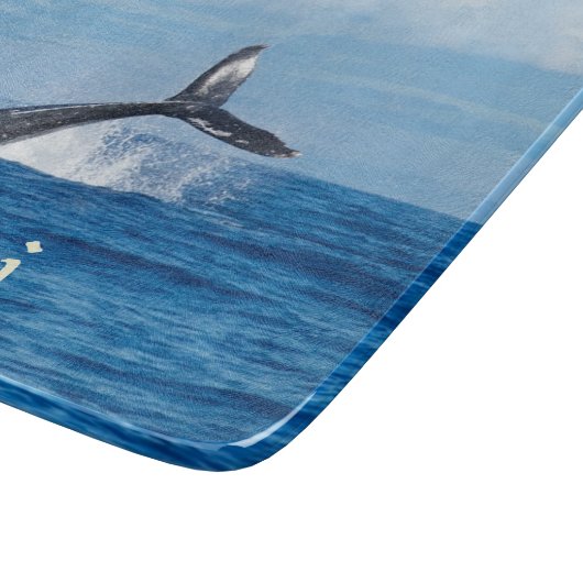 Maui Hawaii Ocean Whale Tail Snijplank (Hoek)