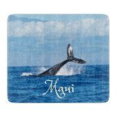 Maui Hawaii Ocean Whale Tail Snijplank (Voorkant)