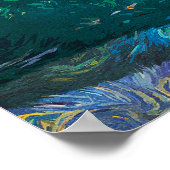 Maui Hawaii Oil Paint Illustration travel Poster (Hoek)