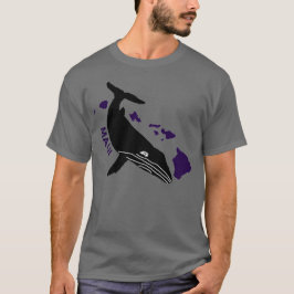 Maui - Hawaii Paarse eilanden Humpback T-shirt
