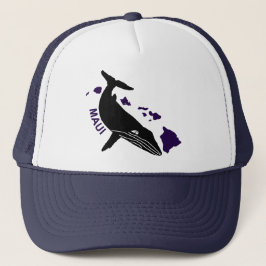 Maui - Hawaii Paarse eilanden Humpback Trucker Pet