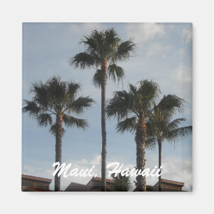 Maui Hawaii Palm Trees Magneet