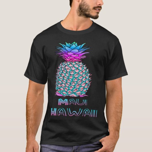 Maui Hawaii Pineapple T-shirt (Voorkant)