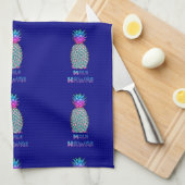Maui Hawaii Pineapple Theedoek (Quarter Fold)