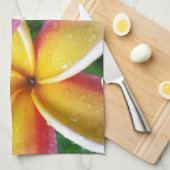 Maui Hawaii Plumeria Flowers Theedoek (Quarter Fold)