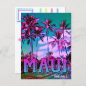 Maui Hawai'i Postcard  Briefkaart (Voorkant / Achterkant)