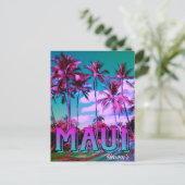 Maui Hawai'i Postcard  Briefkaart (Staand voorkant)