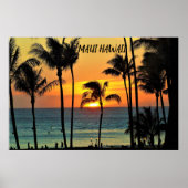 MAUI HAWAII POSTER (Voorkant)
