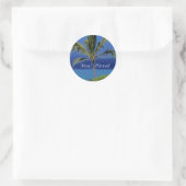 Maui Hawaii Ronde Sticker (Tas)