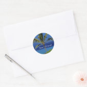 Maui Hawaii Ronde Sticker (Envelop)