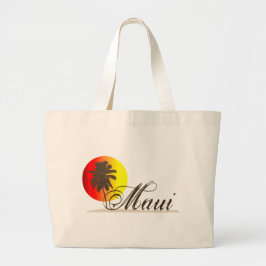 Maui Hawaii Souvenir Grote Tote Bag
