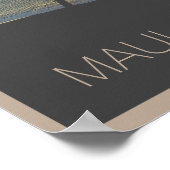 Maui Hawaii Sunset Poster (Hoek)