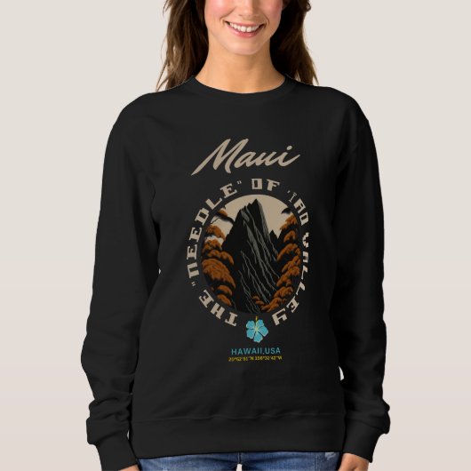 Maui, Hawaii sweatshirt (Voorkant)