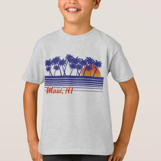 Maui Hawaii T-shirt (Voorkant)