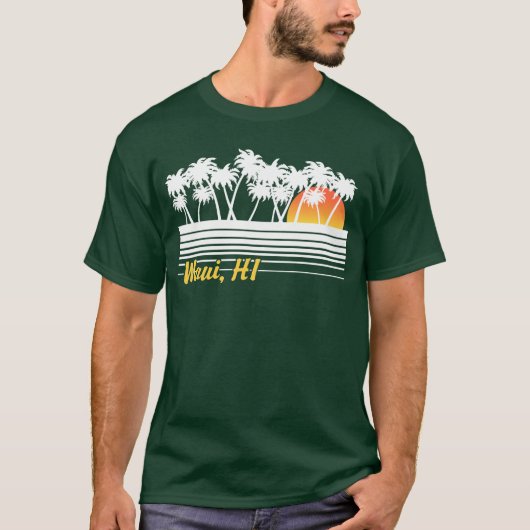 Maui Hawaii T-shirt (Voorkant)