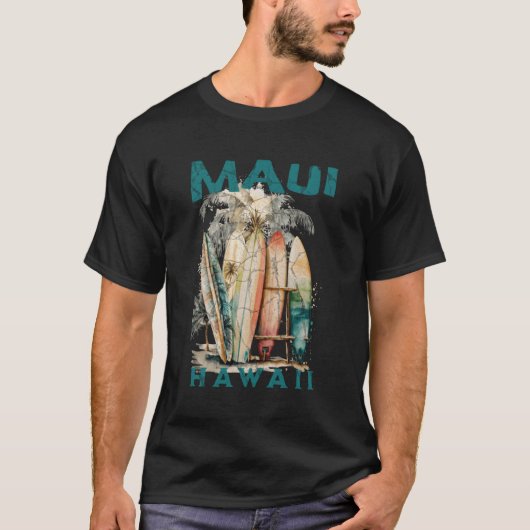 Maui Hawaii T-shirt (Voorkant)