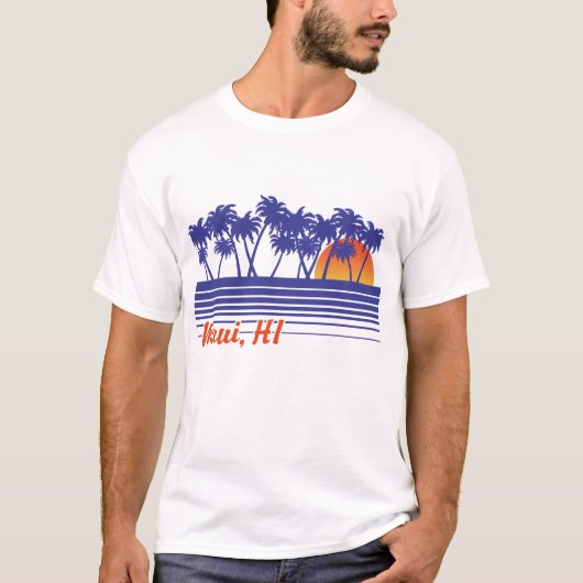 Maui Hawaii T-shirt (Voorkant)