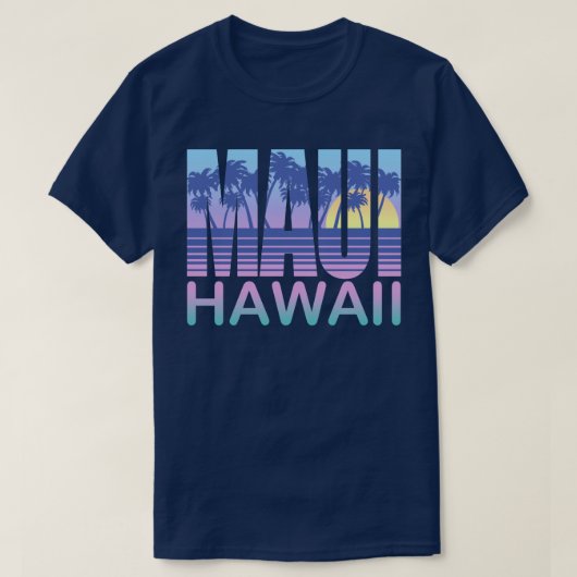 Maui Hawaii T-shirt (Design voorkant)