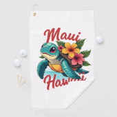 Maui Hawaii T Shirt Meisje Vrouwen Kinder Zee Schi Golfhanddoek (Insitu)