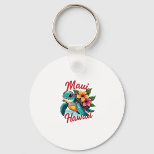 Maui Hawaii T Shirt Meisje Vrouwen Kinder Zee Schi Sleutelhanger