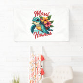 Maui Hawaii T Shirt Meisje Vrouwen Kinder Zee Schi Spandoek (Insitu)