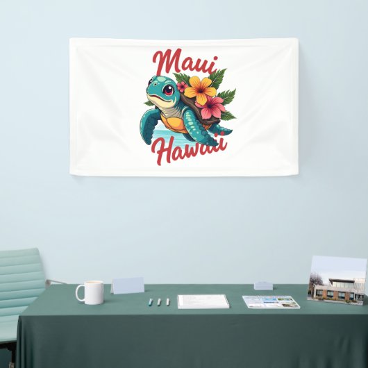 Maui Hawaii T Shirt Meisje Vrouwen Kinder Zee Schi Spandoek (Beurs)