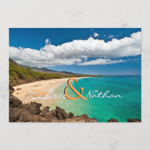 Maui, Hawaii - Uitnodiging voor een bruiloft
