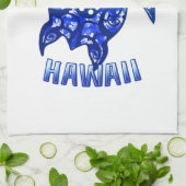 Maui Hawaii Vacation Tribal Turtle Theedoek (Gevouwen)