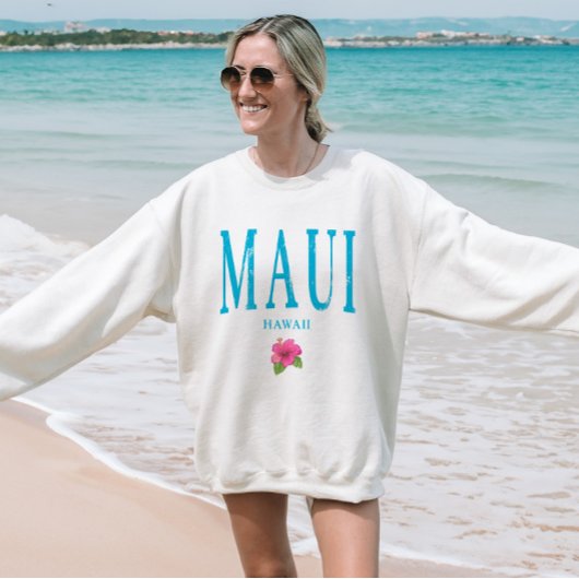 Maui Hawaii Vakantie Grunge Trui