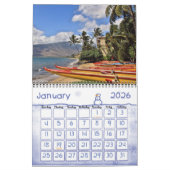 Maui Hawaii wandkalender Kalender (Jan 2026)