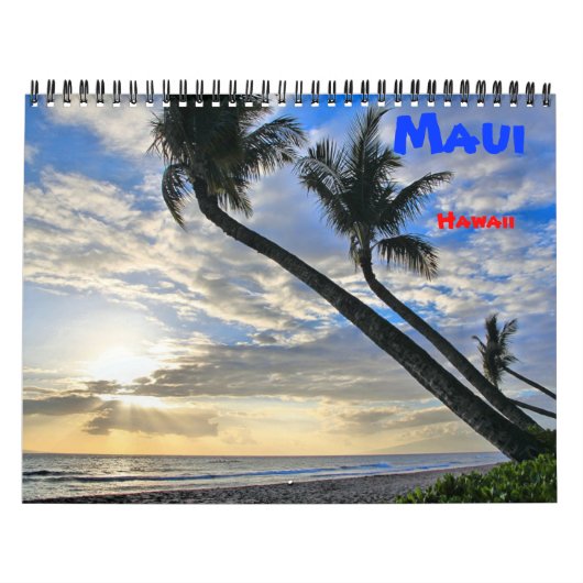 Maui Hawaii wandkalender Kalender (Hoes)