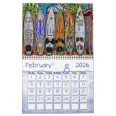 Maui Hawaii wandkalender Kalender (Feb 2026)