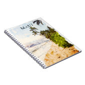 Maui Hawaii Waterverf Illustratie Reizen Notitieboek (Rechterzijde)