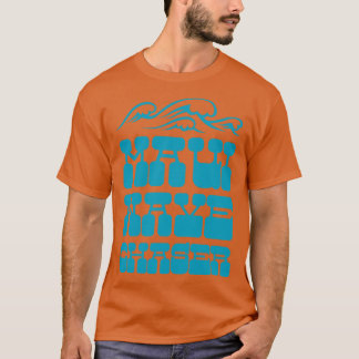 Maui Hawaii Wave Chaser Blauw T-shirt