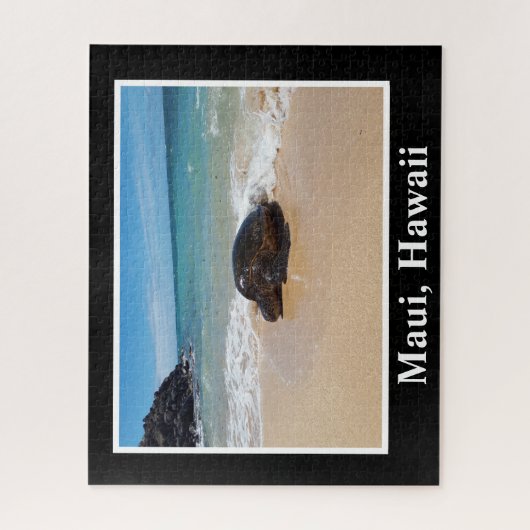 Maui Hawaii Zee Turtle Afbeelding Afbeelding Natuu Legpuzzel (Verticaal)