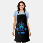 Maui Hawaii Zee Turtle Hawaiian Aloha Beach Schort (Gedragen)