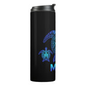 Maui Hawaii Zee Turtle Hawaiian Aloha Beach Thermosbeker (Gedraaid links)