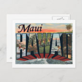 Maui, HawaiiLarge Letter ScenesMaui, HI Briefkaart (Voorkant / Achterkant)