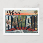 Maui, HawaiiLarge Letter ScenesMaui, HI Briefkaart (Voorkant)