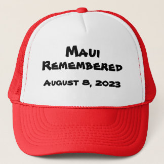 Maui herinnerde zich trucker pet