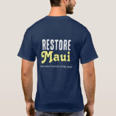 Maui herstellen t-shirt (Achterkant)