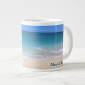 Maui Is De Beste Strandmok Grote Koffiekop (Voorkant rechts)