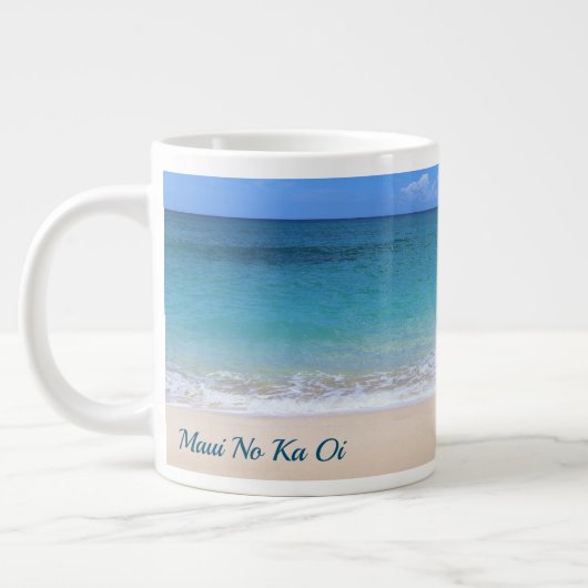 Maui Is De Beste Strandmok Grote Koffiekop (Links)