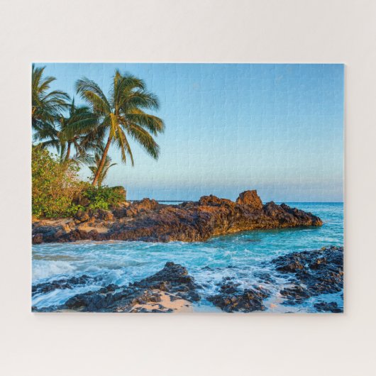 Maui is niet zo geheim, geheim strand. legpuzzel (Horizontaal)