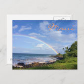 Maui Island Rainbow Briefkaart (Voorkant / Achterkant)