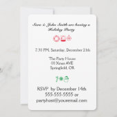 Maui Kalikimaka Pun Hawaiian kerstananas Kaart (Achterkant)