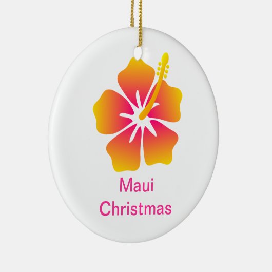 Maui Kerstmis Keramisch Ornament (Rechts)