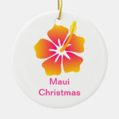 Maui Kerstmis Keramisch Ornament (Voorkant)