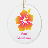 Maui Kerstmis Keramisch Ornament (Links)