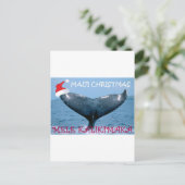 MAUI KERSTMIS "MELE KALIKIMAKA" WALVISSTAART KAART (Staand voorkant)